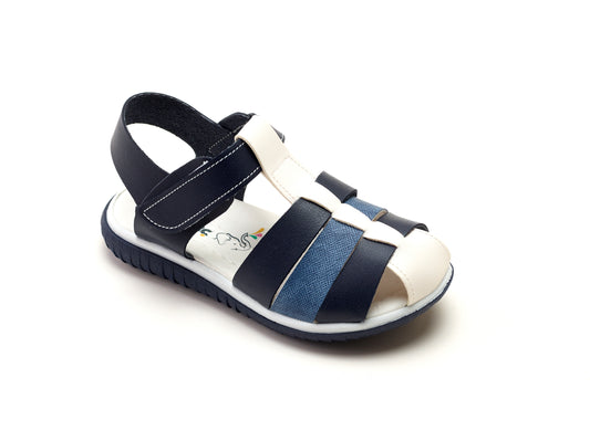 Papuchh boys sandals - Navy blue / Blue color - Cute Baby SB3246