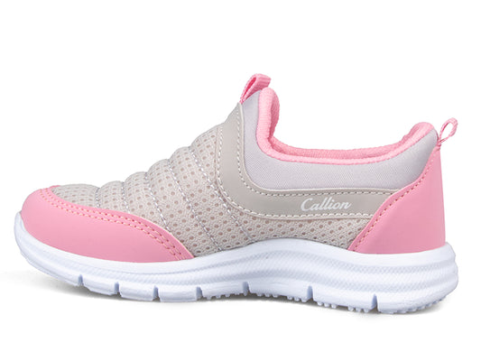 Casual Walking Shoes-Callion1006-Grey/Pink